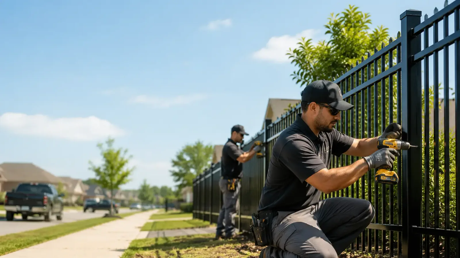 Metal Fence Installation in Banco, VA